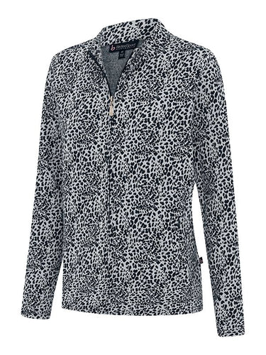 Birdee Sport Womens Lunar Jacket - Silver/Navy