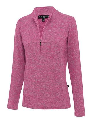 Birdee Layer Long Sleeve Womens Top -Pink