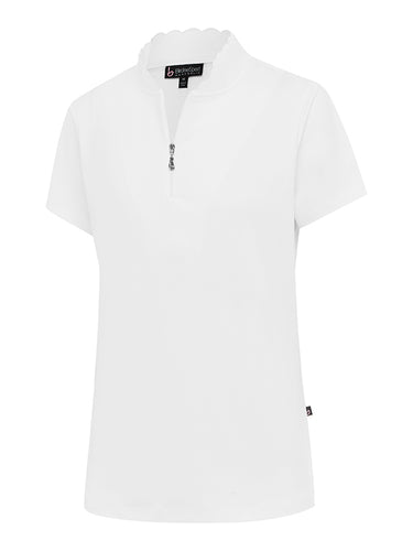 Birdee Sport Seashell Short Sleeve Womens Top