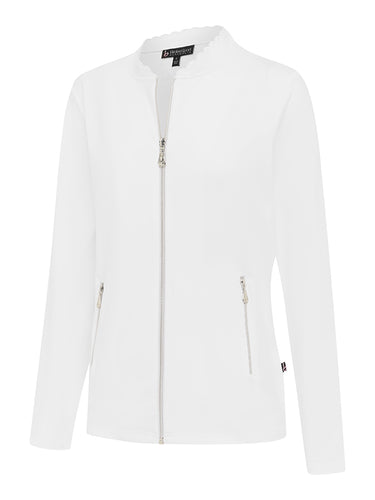 Birdee Seashell Scallop Jacket - White