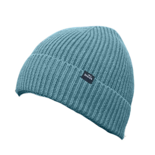 Sherpa Merino Knit Temba Beanie - Teal 