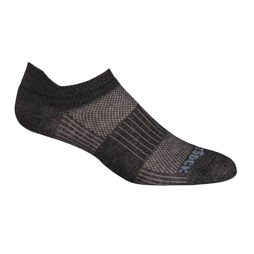 Wrightsock Coolmesh Tab Socks - Black Marl