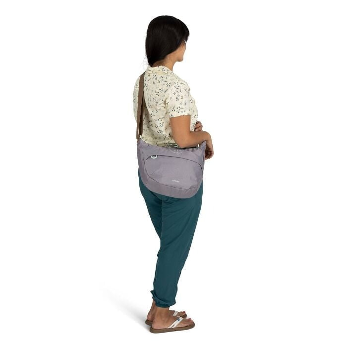 Load image into Gallery viewer, Osprey Daylite Crossbody Pouch - Soundwave Grey/Latte Brown
