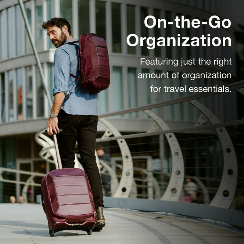 Load image into Gallery viewer, Osprey Ozone 2 Whl C/On 40L Moody Burgundy
