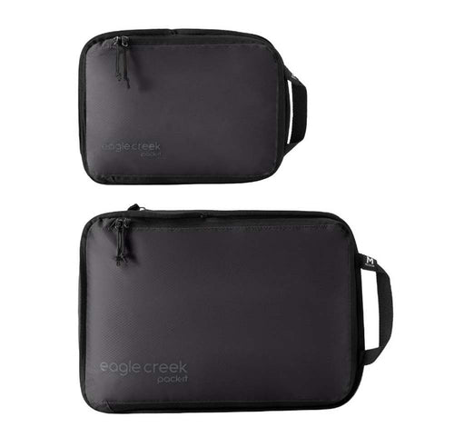 Eagle Creek Reveal Compression Cube Set Small/Medium - Black