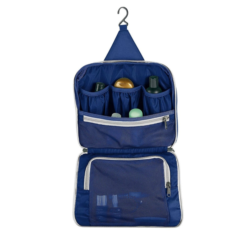Load image into Gallery viewer, Eagle Creek Reveal Hanging Toiletry Kit - Blue/Grey
