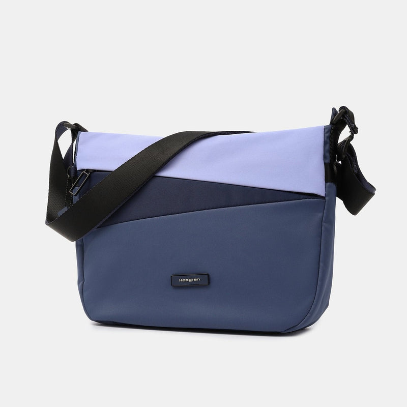 Load image into Gallery viewer, Hedgren Gravity Medium Crossbody Bag - Blue Mix
