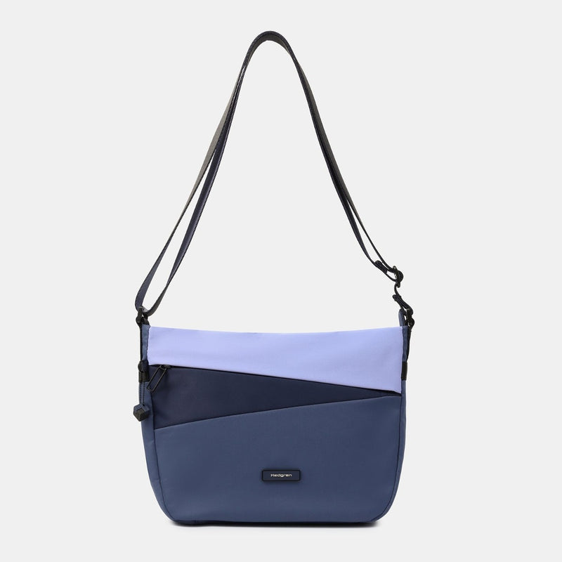 Load image into Gallery viewer, Hedgren Gravity Medium Crossbody Bag - Blue Mix

