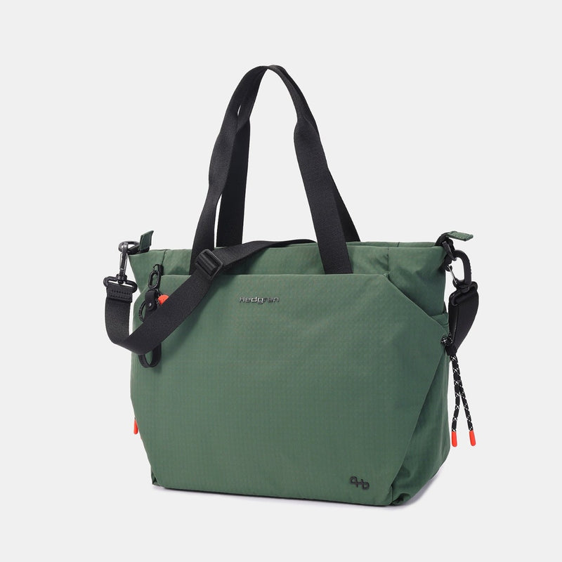 Load image into Gallery viewer, Hedgren Satoshi 14 Inch Laptop Tote Bag - Duck Green 
