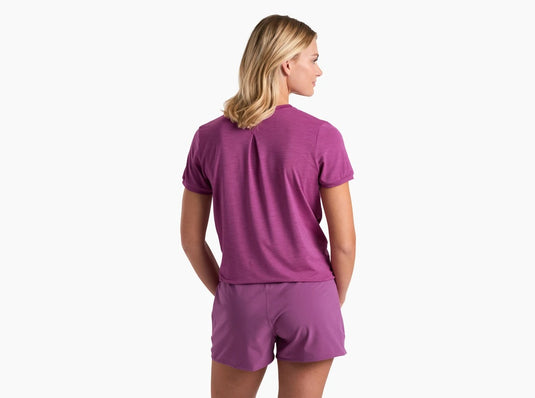 Kuhl Inspira Short Sleeve Tee - Wild Orchid