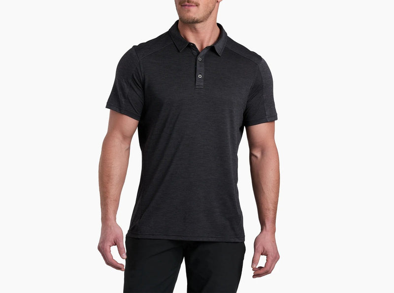 Load image into Gallery viewer, Kuhl Engineered Polo Black Mens
