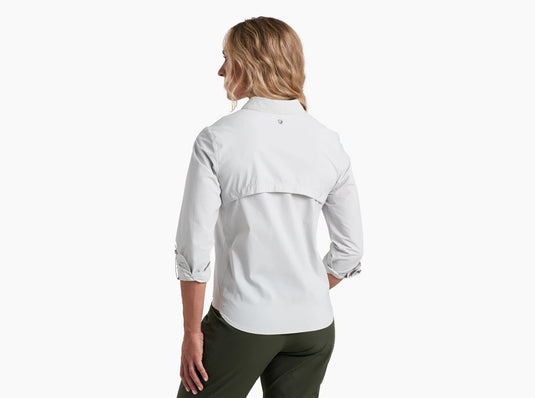 Kuhl Wander Long Sleeve Womens Shirt - Mist