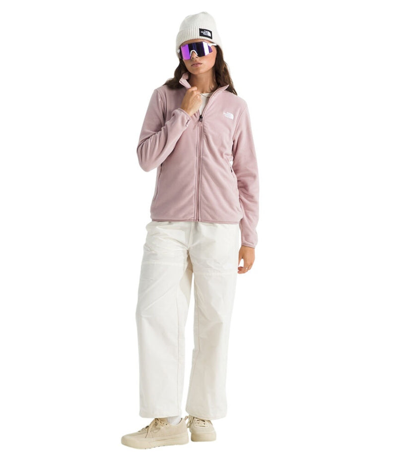 Load image into Gallery viewer, TNF TKA Glacier Fzip Jacket Metal Pink Womens
