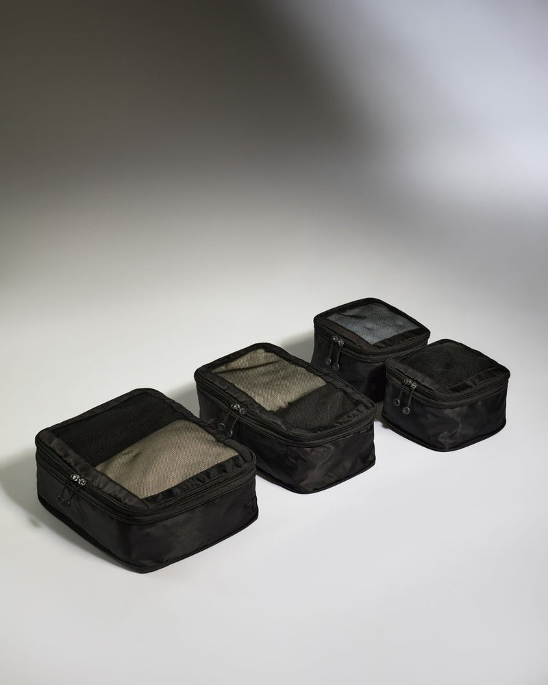 Load image into Gallery viewer, Antler Chelsea Packing Cube 4-pack Black
