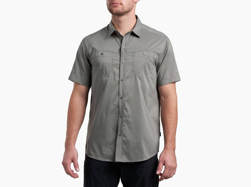 Kuhl Stealth Short Sleeve Mens Shirt - Summit Grey