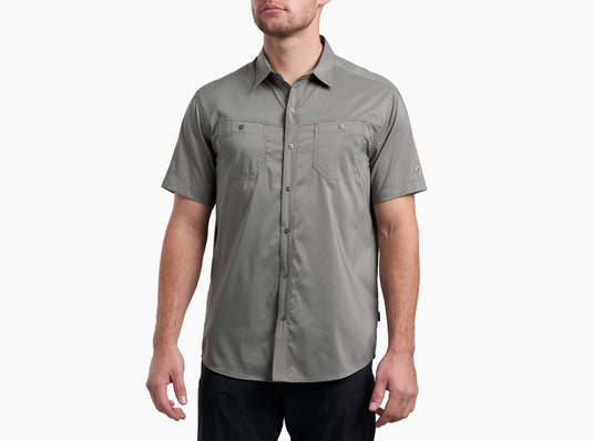 Kuhl Stealth Short Sleeve Mens Shirt - Summit Grey