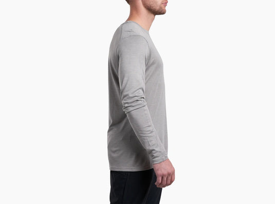 Kuhl Engineered Long Sleeve Mens Top - Cloud Grey
