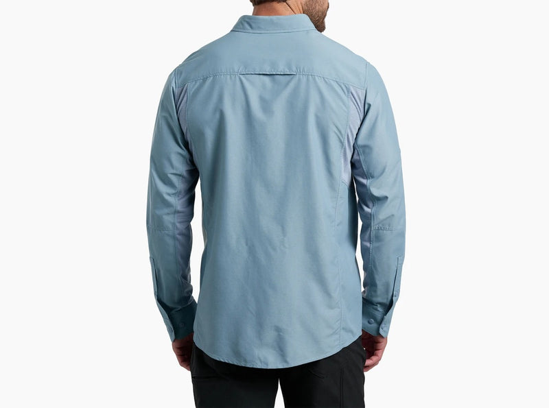 Load image into Gallery viewer, Kuhl Airspeed Long Sleeve Mens Shirt - Blue Slate
