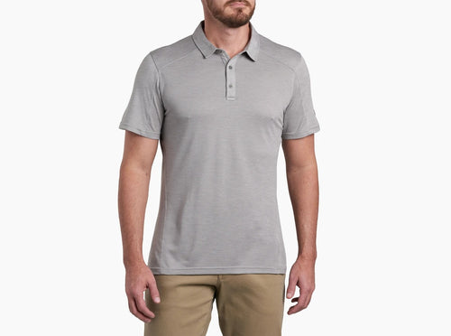 Kuhl Engineered Mens Polo Shirt - Cloud Grey