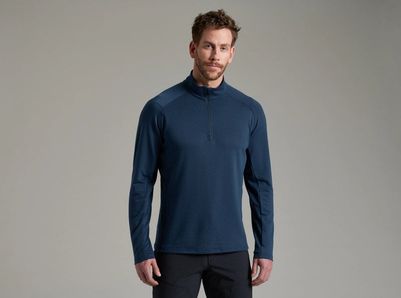 Load image into Gallery viewer, Kuhl Influx 1/4 Zip Blue Ink Mens
