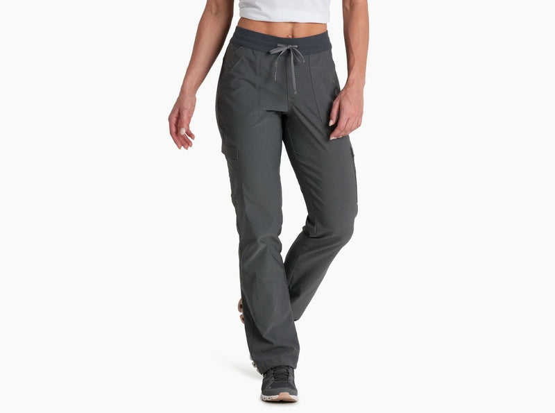 Load image into Gallery viewer, Kuhl Trekr Womens Straight Pants - Charcoal 

