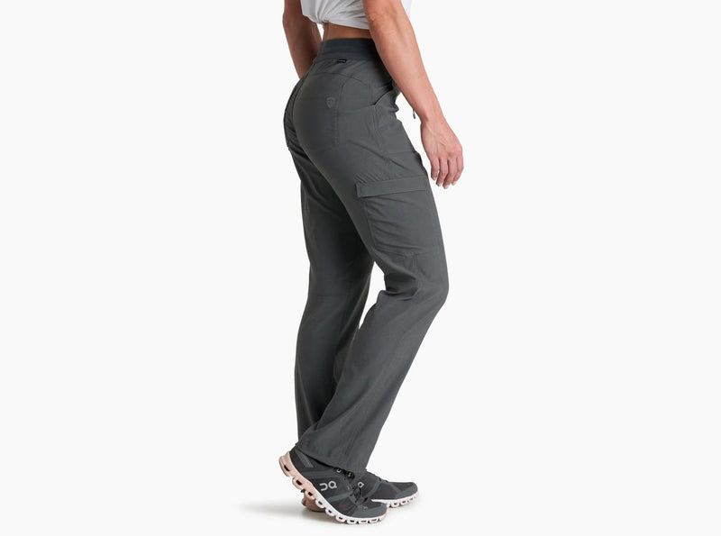 Load image into Gallery viewer, Kuhl Trekr Womens Straight Pants - Charcoal 

