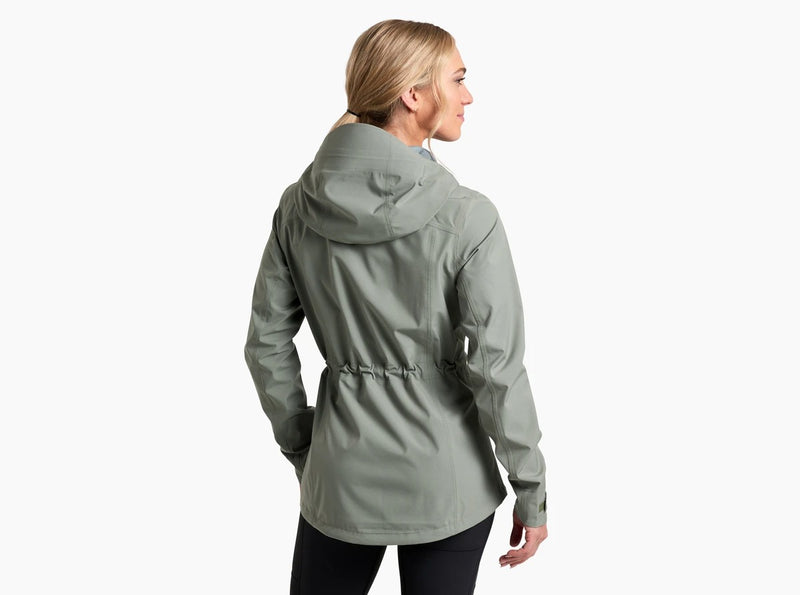 Load image into Gallery viewer, Kuhl Stretch Voyager Womens Rain Jacket - Soft Pine
