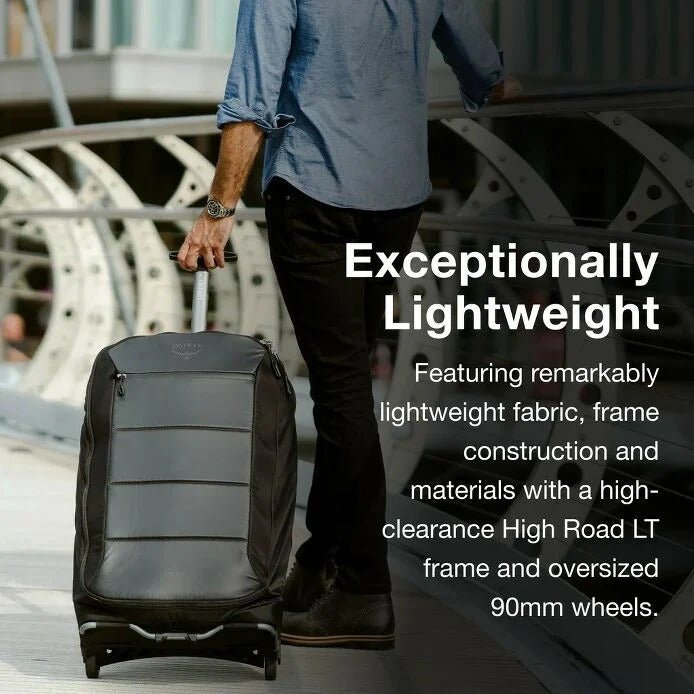 Load image into Gallery viewer, Osprey Ozone 2 Whl 80L Rollerbag Black
