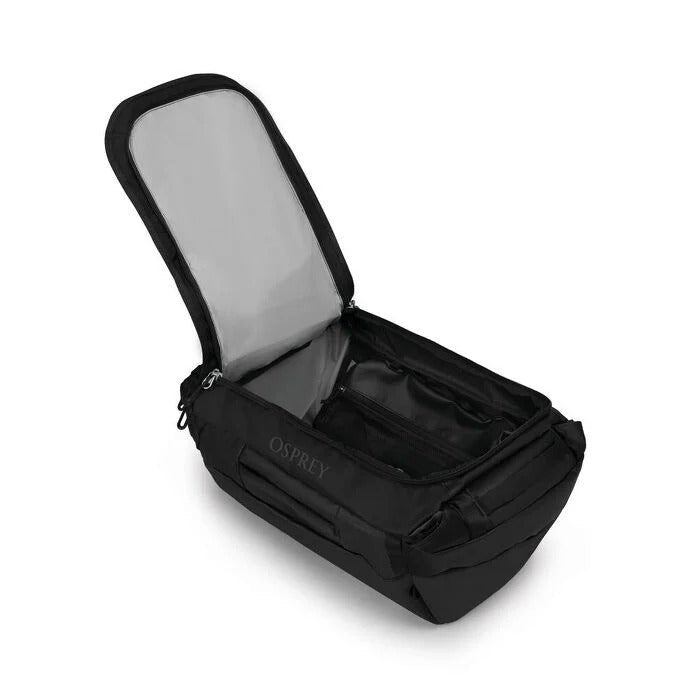 Load image into Gallery viewer, Osprey Transporter 40L Duffle Raven Black
