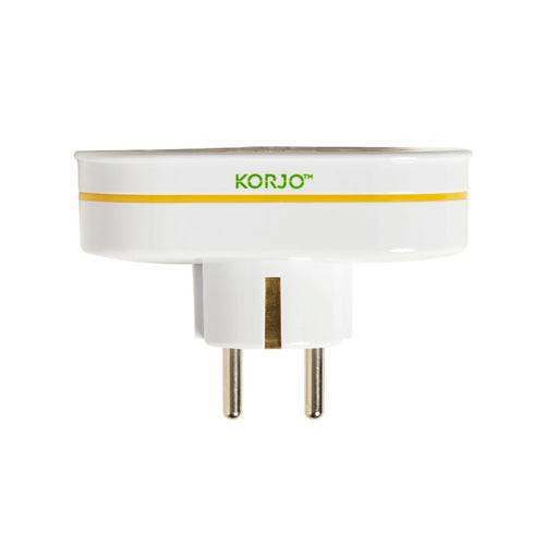 Korjo Double Adaptor Europe