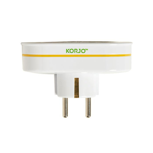 Korjo Double Adaptor Europe