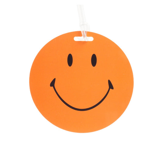 Korjo Smiley Face Luggage Tag - Assorted Colours