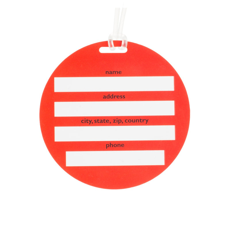 Load image into Gallery viewer, Korjo Smiley Face Luggage Tag - Assorted Colours
