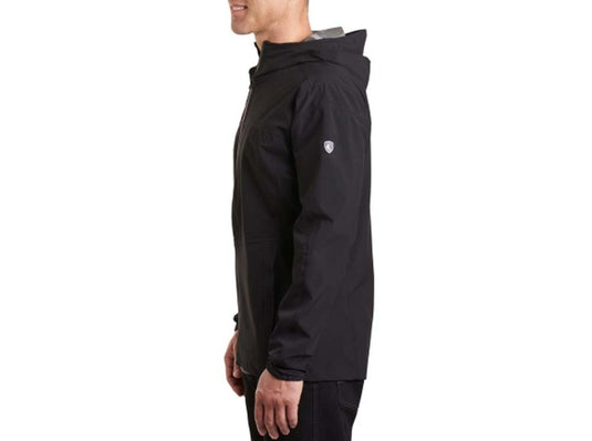 KUHL STRETCH VOYAGR MENS WATERPROOF JACKET - RAVEN