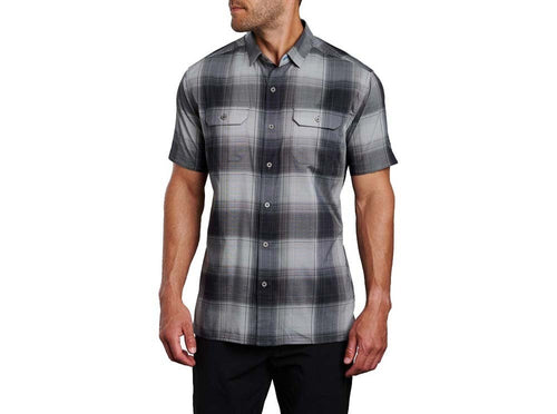 KUHL STRETCH RESPONSE SHORT SLEEVE MEN'S SHIRT - BRUSHED NICKEL