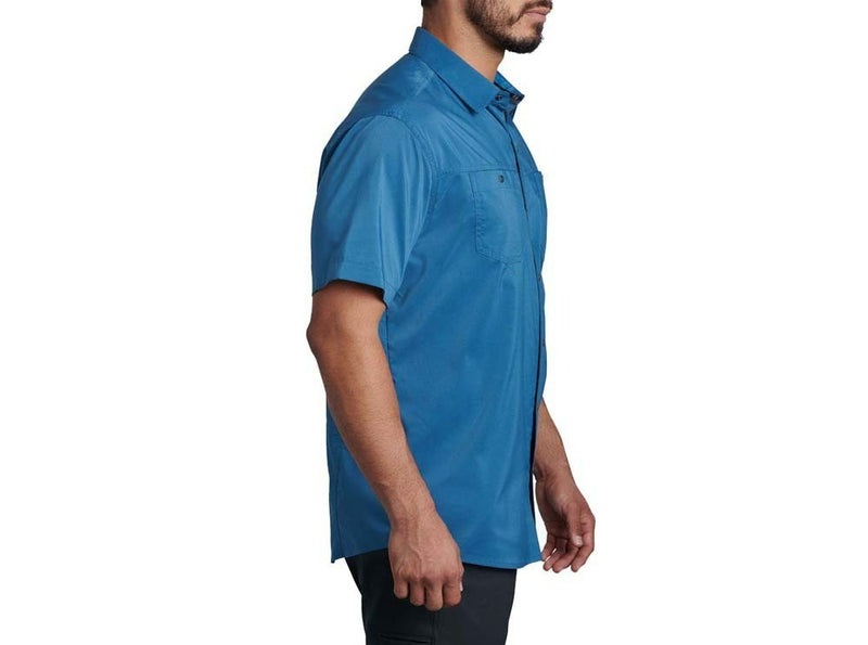 Load image into Gallery viewer, KUHL STRETCH STEALTH MENS SHORT SLEEVE SHIRT - Neptune
