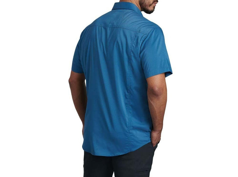 Load image into Gallery viewer, KUHL STRETCH STEALTH MENS SHORT SLEEVE SHIRT - Neptune

