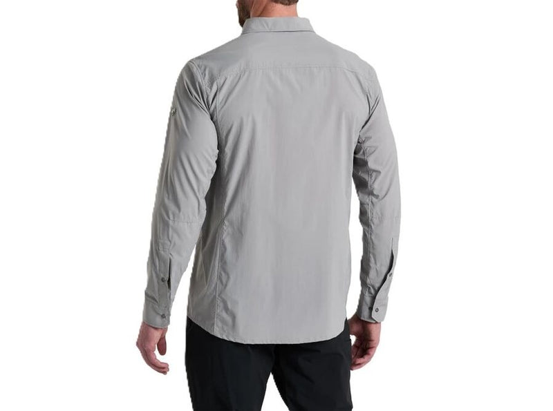 Load image into Gallery viewer, Kuhl Driftr Long Sleeve Mens Shirt - Concrete Grey 
