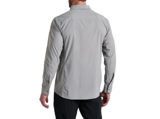 Kuhl Driftr Long Sleeve Mens Shirt - Concrete Grey 