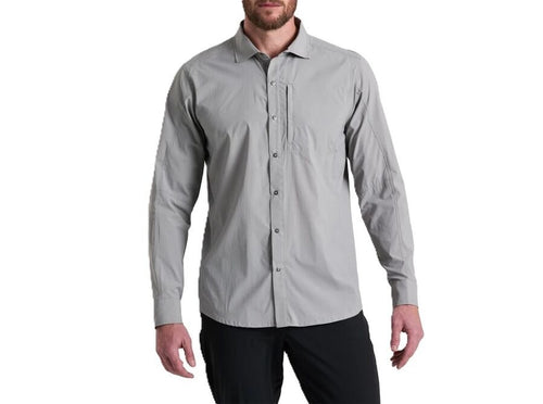 Kuhl Driftr Long Sleeve Mens Shirt - Concrete Grey 
