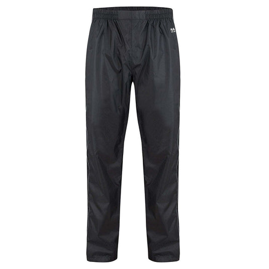 Mac In A Sac Unisex Adults Full Zip Overtrousers - Black 