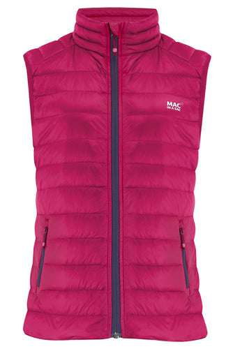 Mac in a Sac Alpine Vest - Fuchsia