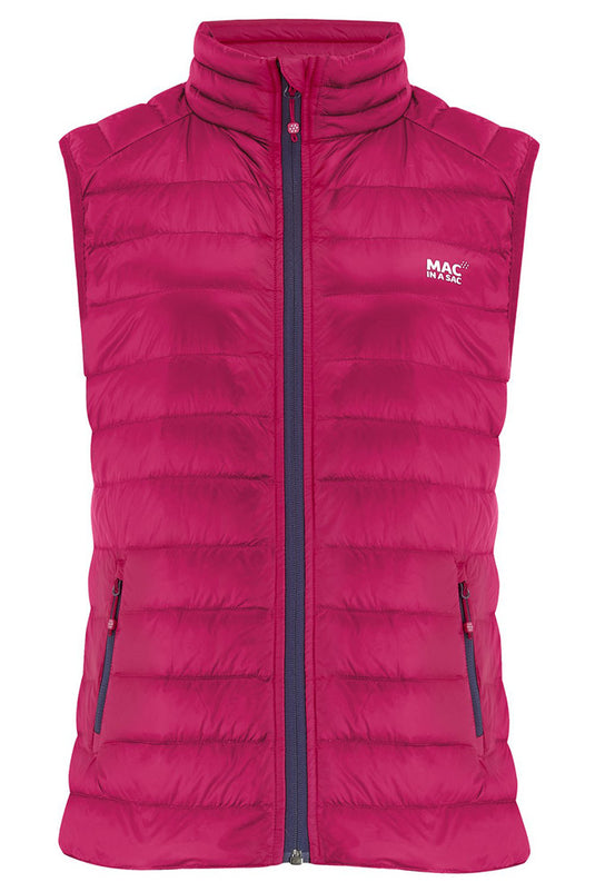 Mac in a Sac Alpine Vest - Fuchsia