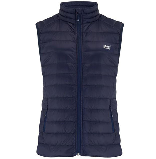 Mac in a Sac Alpine Down Vest - Navy