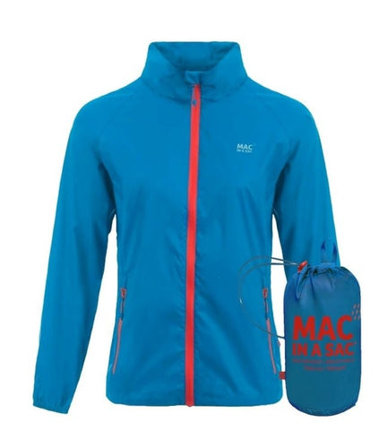 Mac in a Sac Jacket Electric Blue