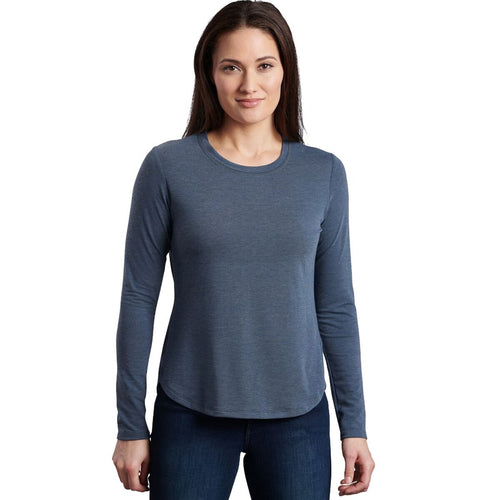 Kuhl Konstance Long Sleeve Womens Shirt - Metal Blue