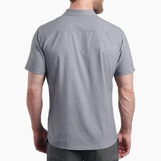 Kuhl Persuadr Short Sleeve Mens Shirt - Anchor Grey


