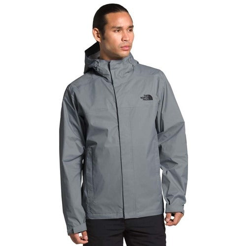 Load image into Gallery viewer, THE NORTH FACE VENTURE 2 MENS RAIN JACKET - MID GREY/TNF BLACK 
