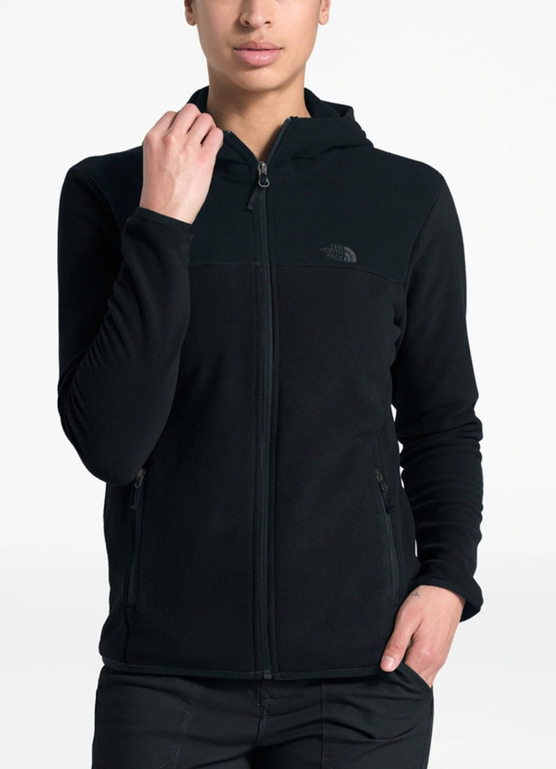 Load image into Gallery viewer, TNF TKA Glacier Full Zip Black Womens
