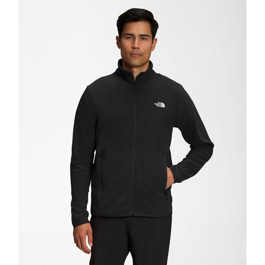 The North face TKA Glacier Full Zip Mens Jacket - Black